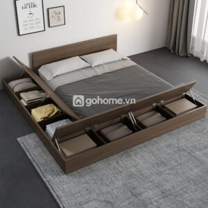 Giưỡng Gỗ Công Nghiệp Kết Hợp Hộc Để Đồ GN-03