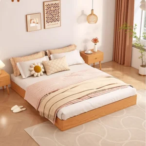 Giường Bệt Gỗ Tự Nhiên Tối Giản